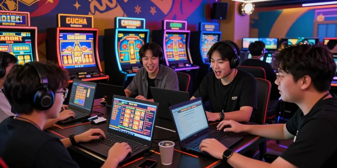 Pengalaman IMBASLOT LOGIN sambil bermain slot dan togel online dengan teman-teman dalam suasana ceria.