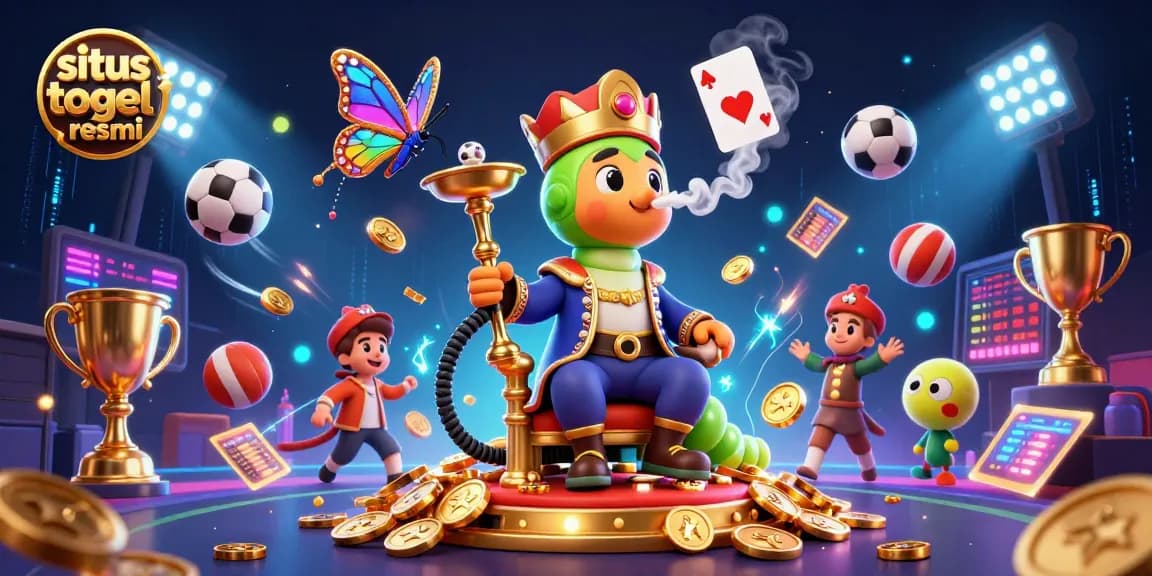 Menangkan di situs togel resmi dengan ilustrasi 3D yang menampilkan karakter unik dalam suasana magis.