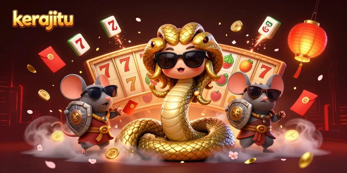 Pemain kerajitu menang dari slot dengan Medusa dan mouse pejuang menyemarakkan suasana.