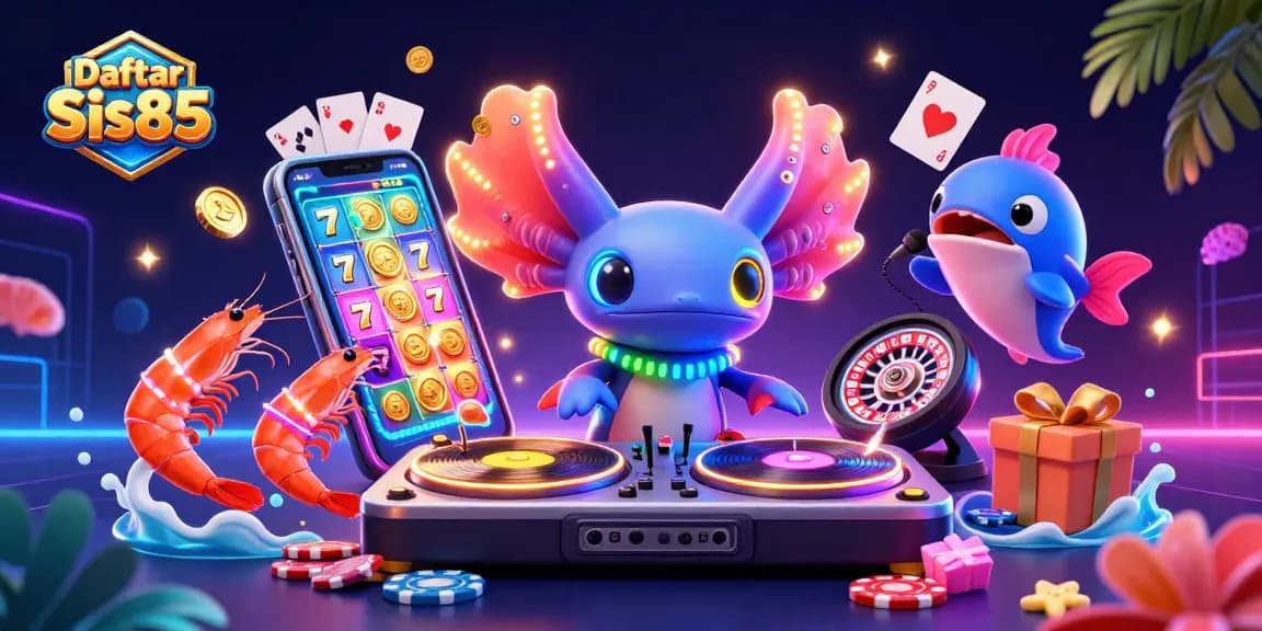 Daftar Sis85 memberikan pengalaman bermain slot yang mengasyikkan dengan karakter unik di ilustrasi 3D.