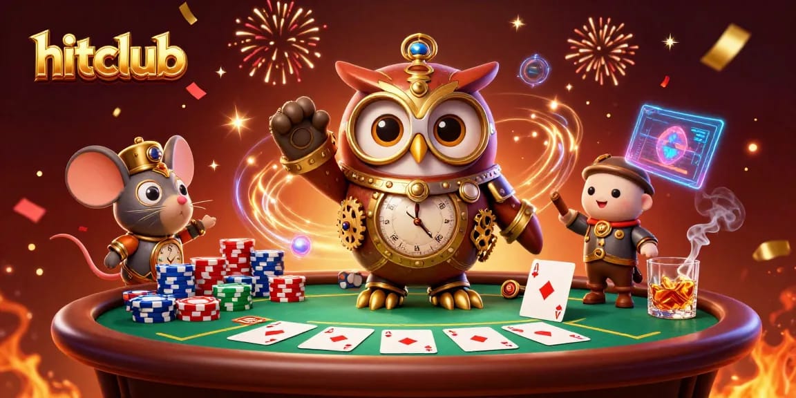 Experience hitclub's thrilling casino magic with vibrant characters and dynamic gaming elements.