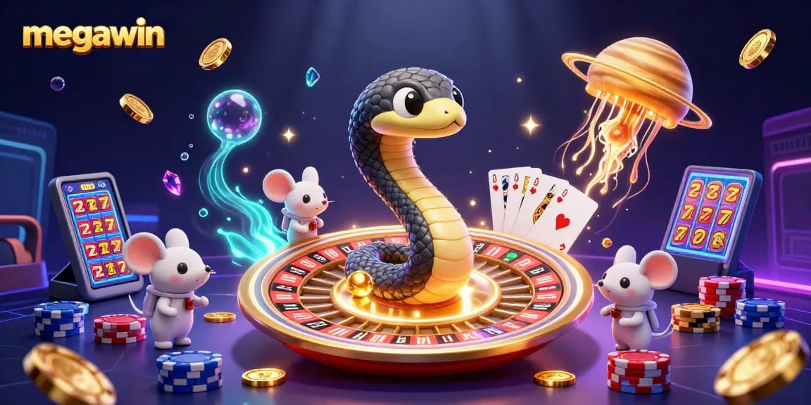 Menangkan jackpot megawin dengan permainan slot beragam dalam ilustrasi yang dinamis dan menarik.