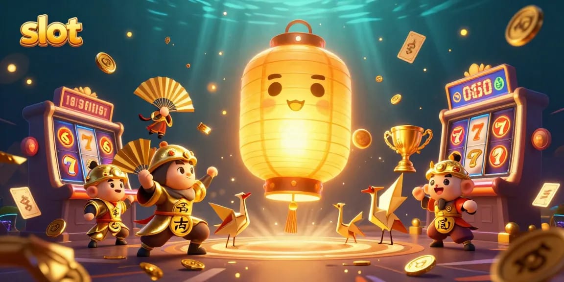 Experience exhilarating slot gameplay surrounded by vibrant characters in this dynamic casino scene.