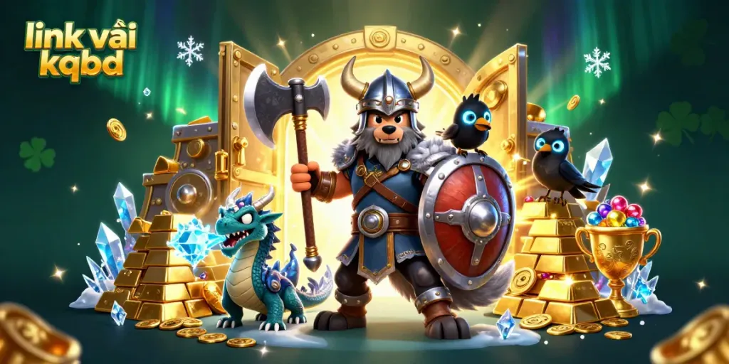 Engage with link vào kqbd while enjoying thrilling 3D Viking-themed casino adventures filled with treasure and excitement.