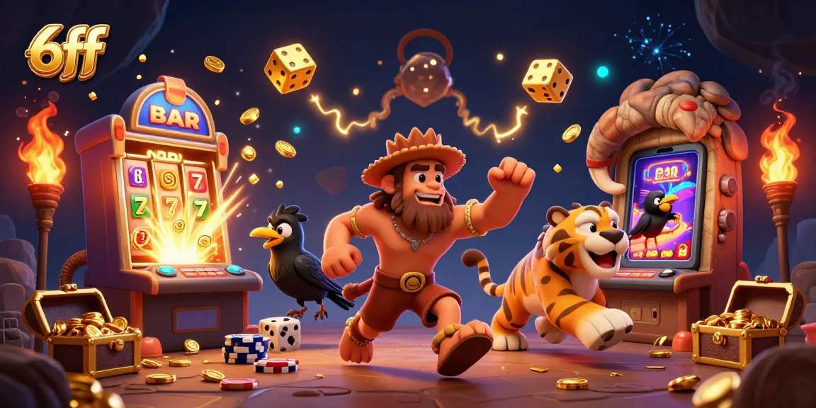Experience thrilling games at 6ff with vibrant 3D casino elements and immersive action.