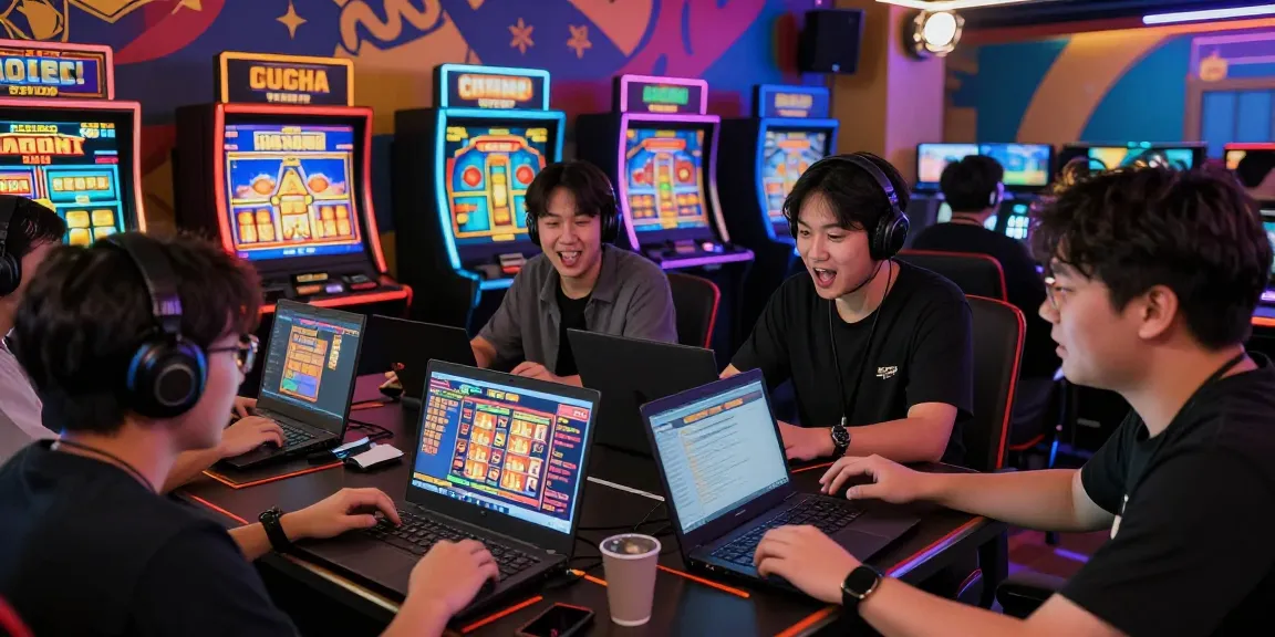 Pengalaman IMBASLOT LOGIN sambil bermain slot dan togel online dengan teman-teman dalam suasana ceria.