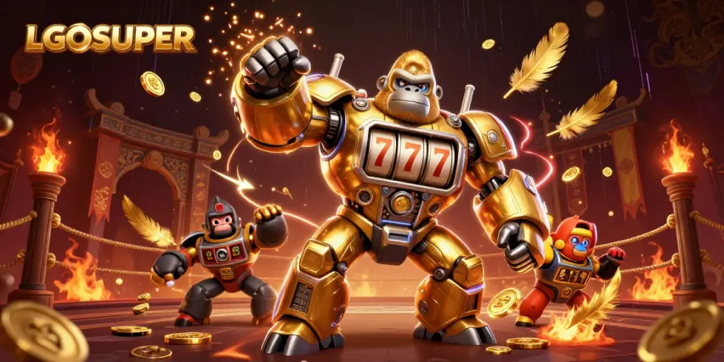 Engage in thrilling slot games with LGOSUPER's unbeatable transformer-style illustrations