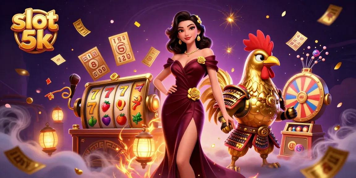 Experience thrilling slot 5k gameplay with immersive 3D visuals and exciting game elements.