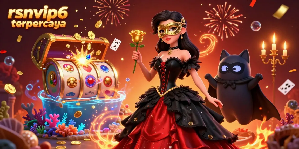 Experience thrilling gameplay with rsvnip6 terpercaya featuring stunning slots and vibrant casino elements.