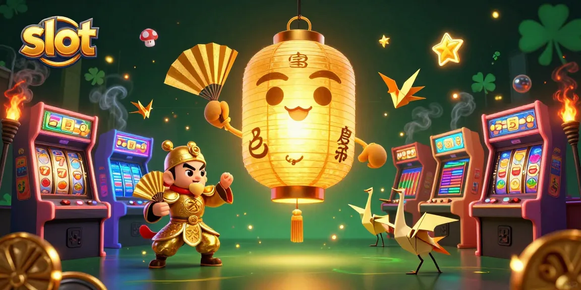 Experience thrilling slot gameplay with vibrant characters and colorful casino elements.