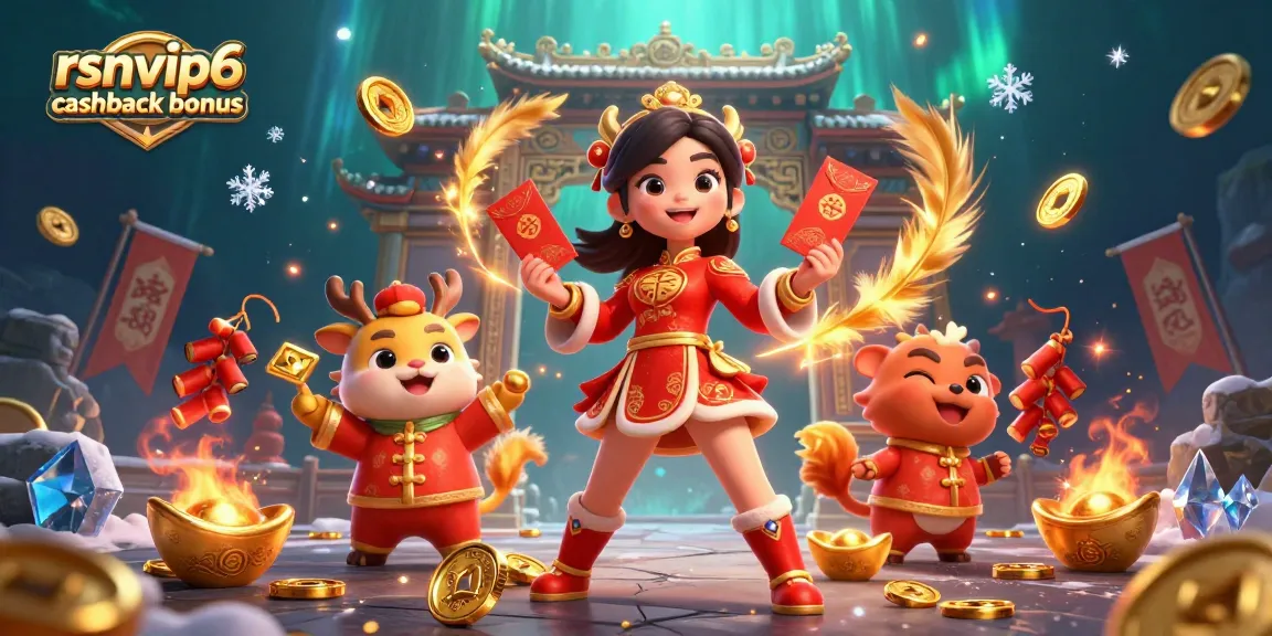 Experience the thrill of rsnvip6 cashback bonus with a vibrant Lunar New Year celebration.