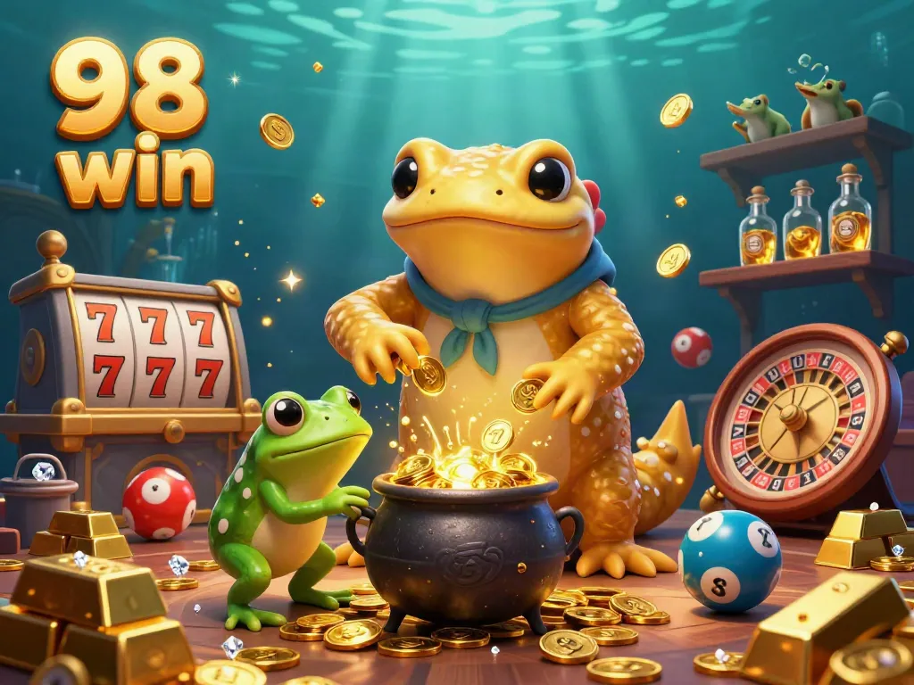 Join the excitement at 98 win, where the golden salamander alchemist creates riches in an enchanting casino world.