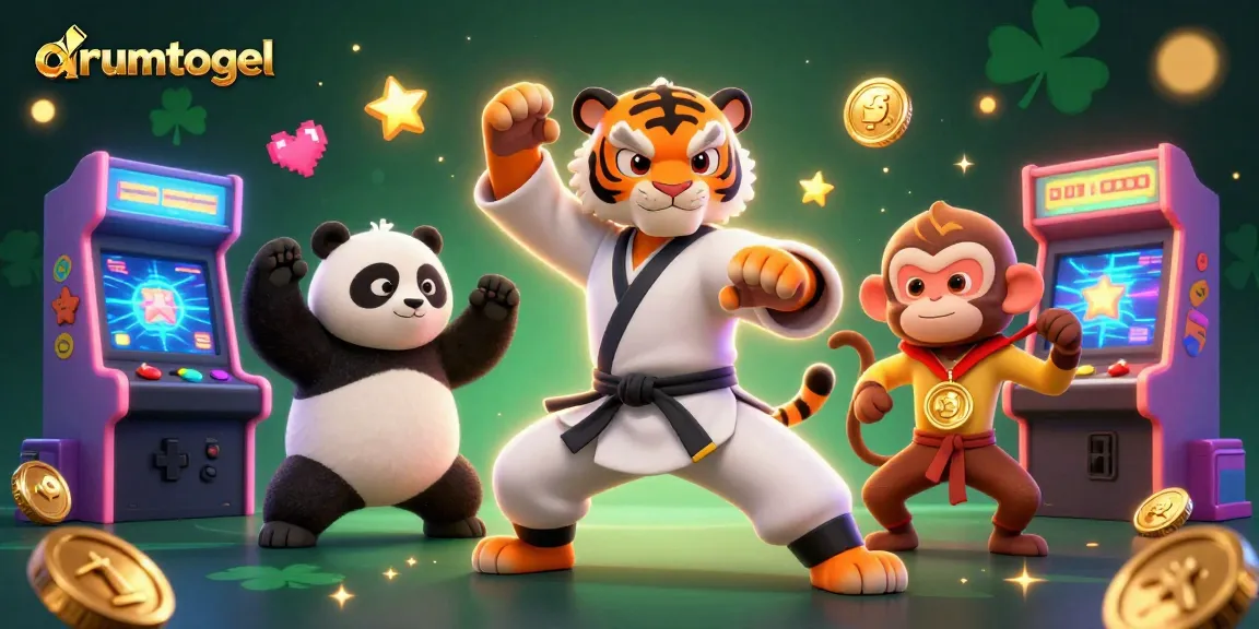 Memenangkan hadiah besar di drumtogel dengan karakter lucu di mesin permainan 3D