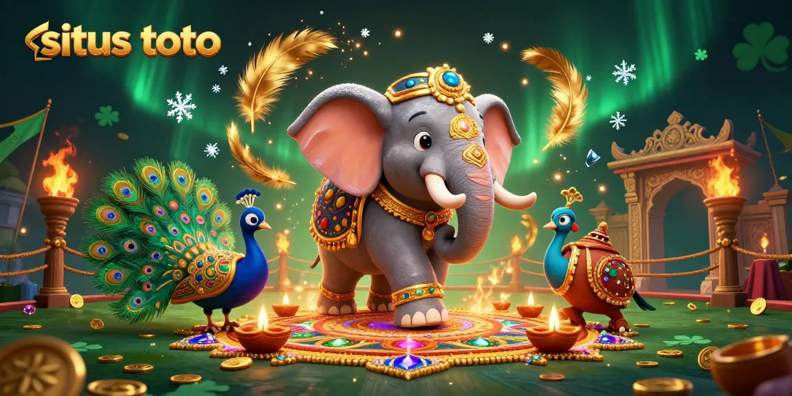Engage with situs toto and explore vibrant gambling elements in a lively festival scene.