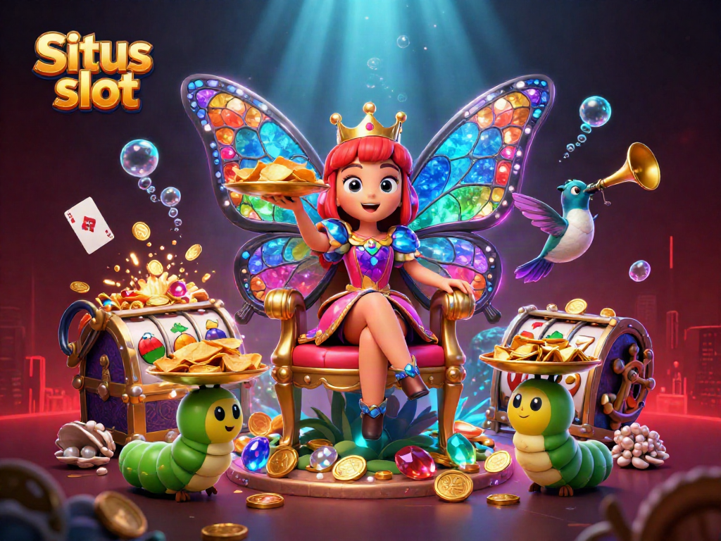 Situs slot mengungkap kejutan jackpot di bawah lautan berkilauan yang penuh warna