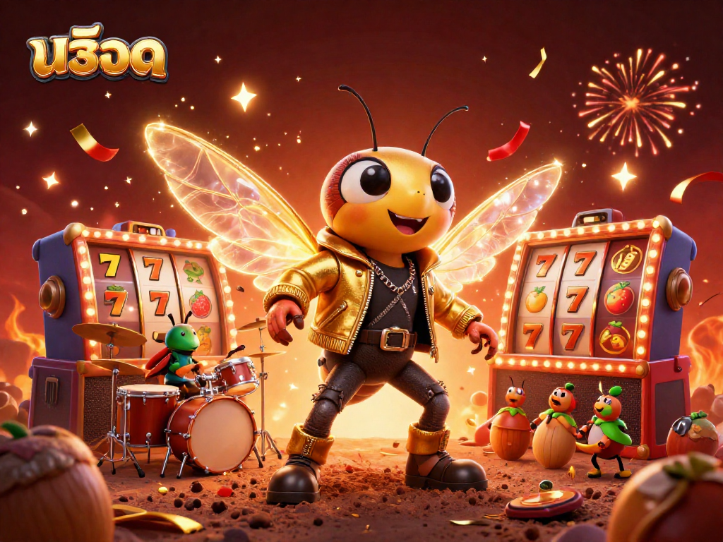 Experience exciting สล็อต gameplay with vibrant characters and dynamic casino elements, showcasing thrilling slot action.