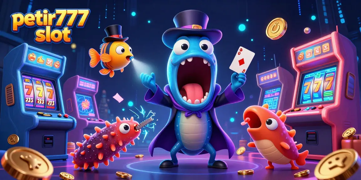 Experience the thrill of petir777 slot with vibrant games and fun characters in a magical underwater casino.