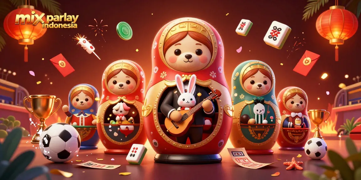 Experience mix parlay indonesia with engaging cartoon bears and dynamic casino elements in a vibrant scene.
