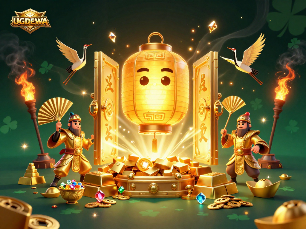 Engage with the thrilling world of UGDEWA and experience vibrant golden treasures at the casino.