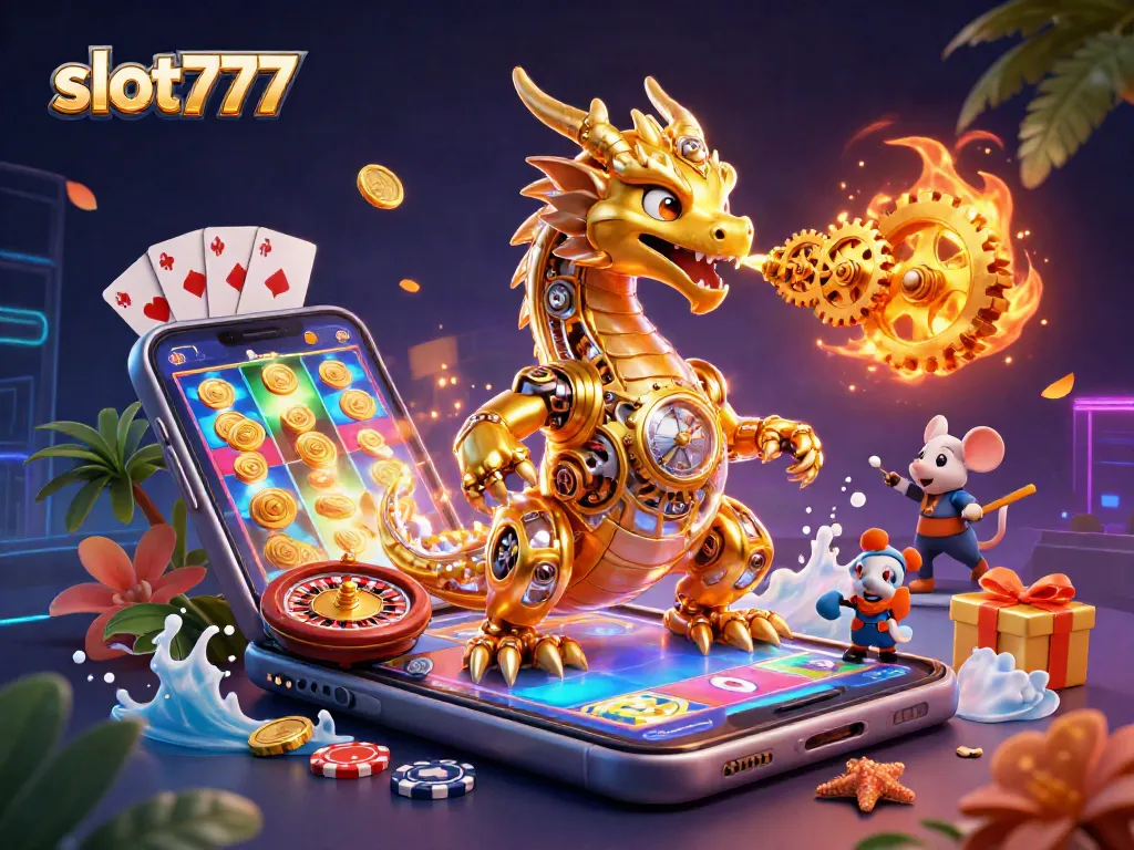 Slot777: Menang besar dengan fitur menarik dan simbol unik pada permainan slot.