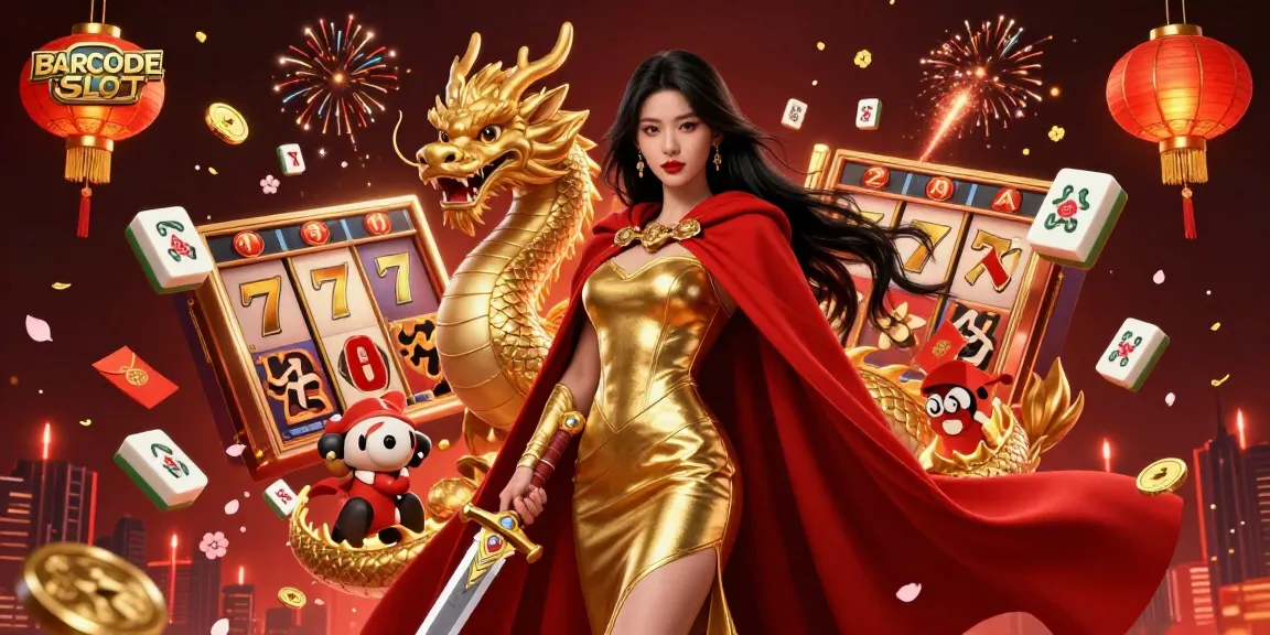 Engage with BARCODESLOT's thrilling slots experience through vivid 3D illustrations of jackpot games.