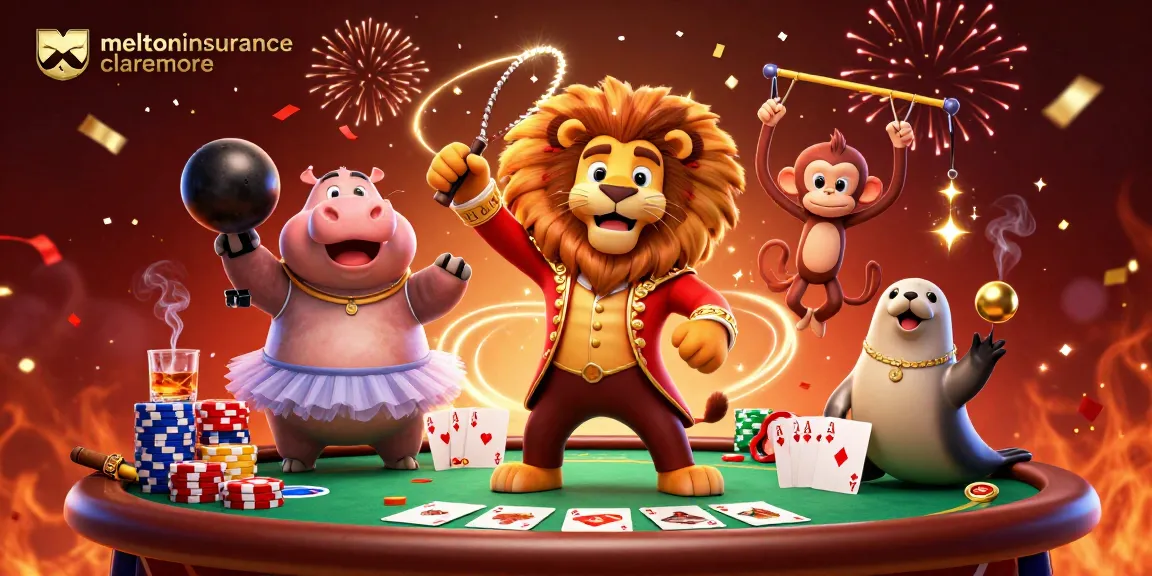 Experience the thrilling action at meltoninsuranceclaremore with vibrant casino characters and energetic gameplay.