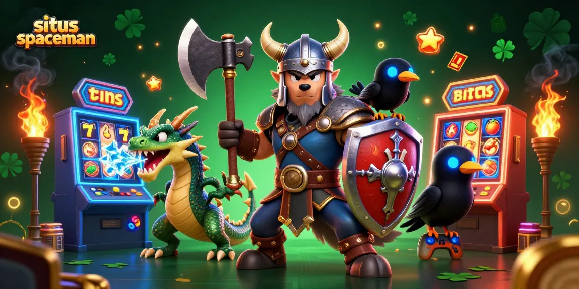 Experience thrilling gameplay at situs spaceman with vibrant 3D slot machines and dynamic character action.