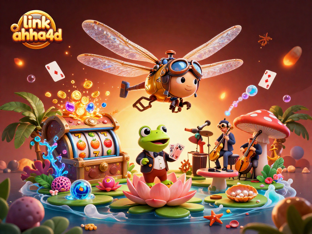 Permainan seru di kasino dengan link ahha4d dan dealer katak yang menghadirkan pengalaman menang yang bermanfaat.