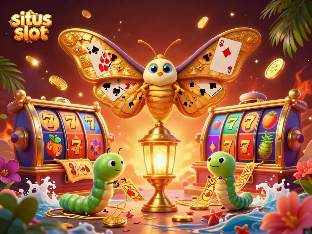 Menangkan jackpot di situs slot bersama permainan menarik dan simbol keberuntungan.