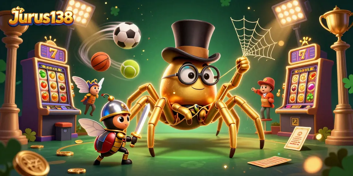 Engage with thrilling gameplay at Jurus138 featuring vibrant casino elements and action.