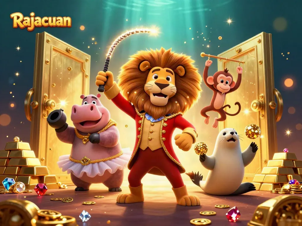 Win big with Rajacuan's vibrant online casino experience featuring exciting game elements.