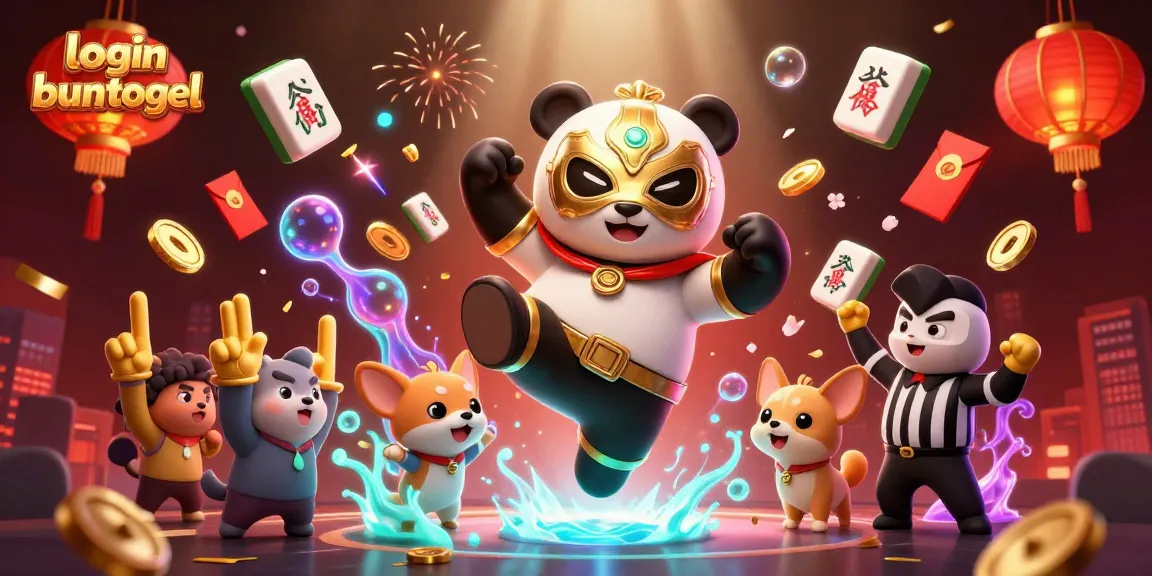 Experience the thrill of login buntogel with a vibrant 3D illustration featuring engaging casino fun!