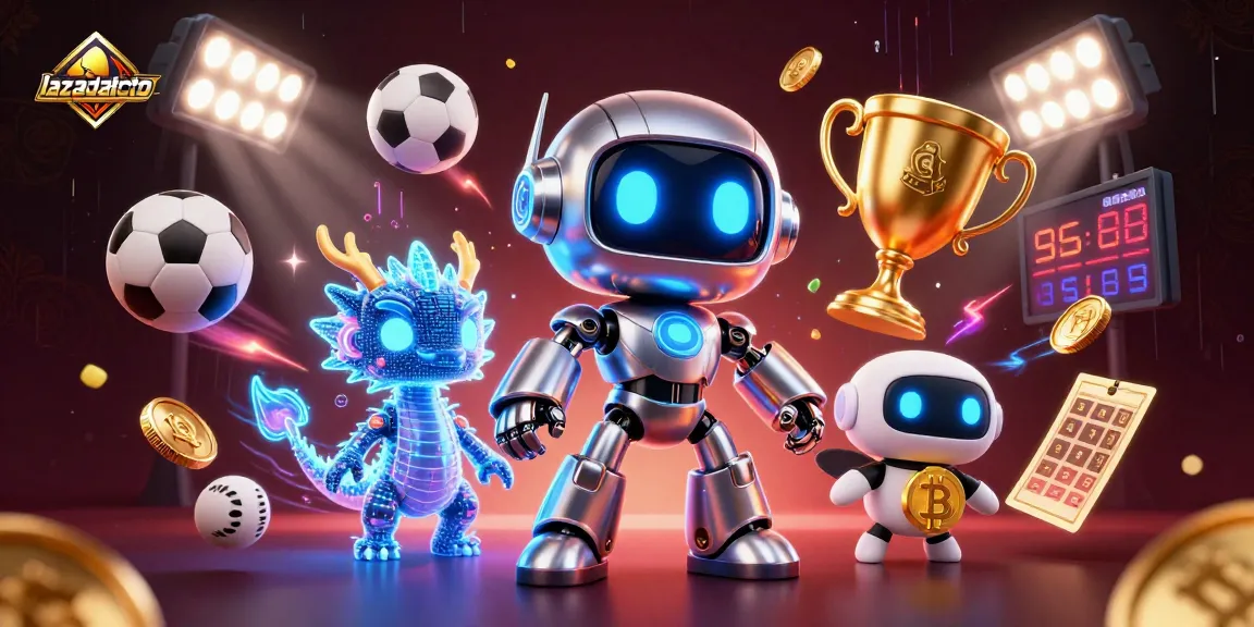 Mainkan lazadatoto dengan robot cyberpunk dan elemen taruhan yang menarik.