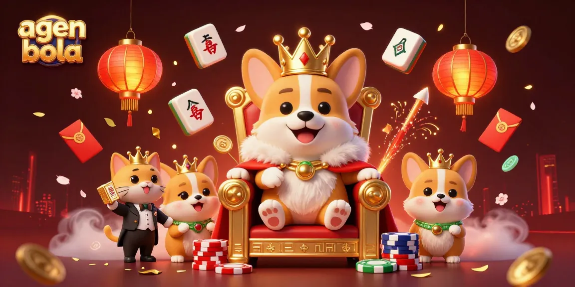 Menggandakan keseruan di agen bola dengan ilustrasi 3D kartun yang kaya warna dan detail.