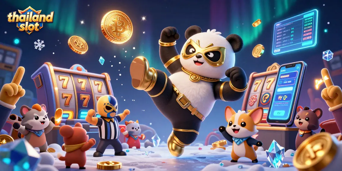 Spin the reels on thailand slot with thrilling visuals and exciting jackpots in this vibrant digital scene.