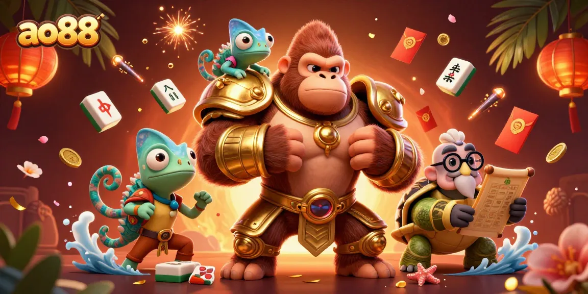 Join the adventure at ao88 with exciting gaming elements and vibrant characters.