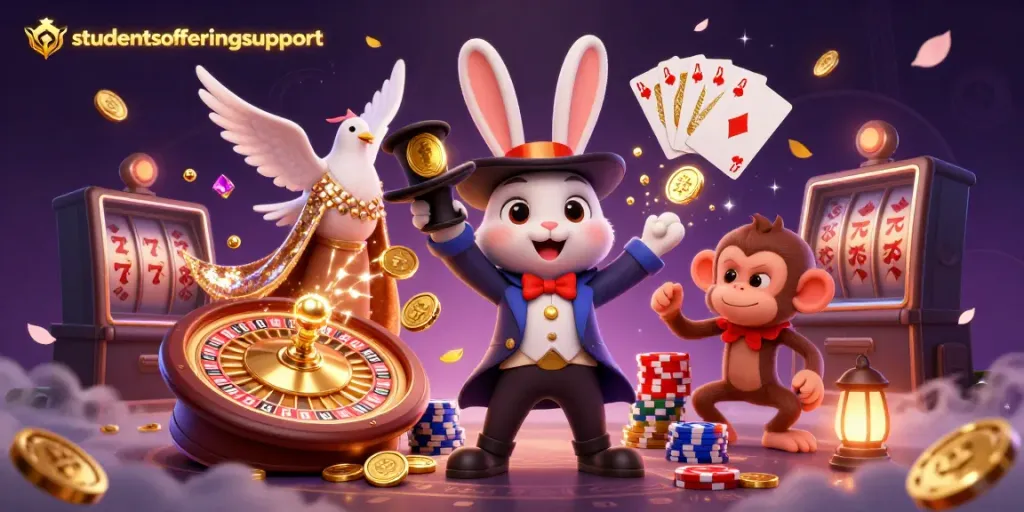 Mahasiswa yang menawarkan dukungan menangkan koin emas di HOKI99 dengan berbagai permainan slot menyenangkan.
