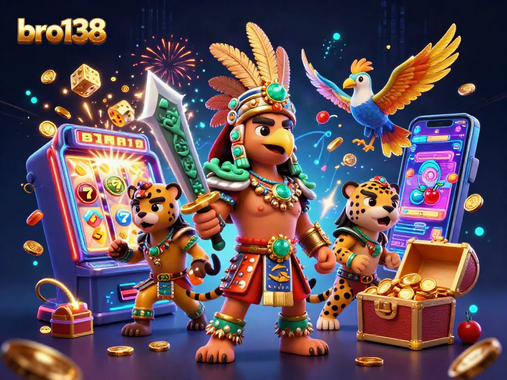 Engage with thrilling spins at bro138's vibrant slot machine, bursting with excitement and jackpots!