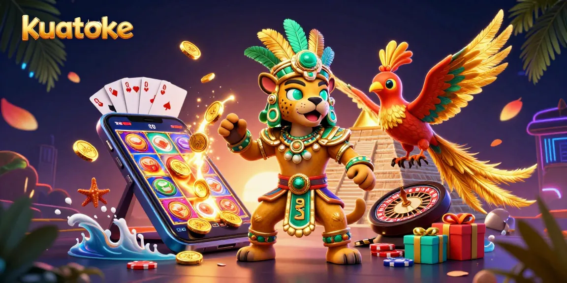 Experience vibrant kuatoke gaming with exhilarating slot action and colorful casino elements.