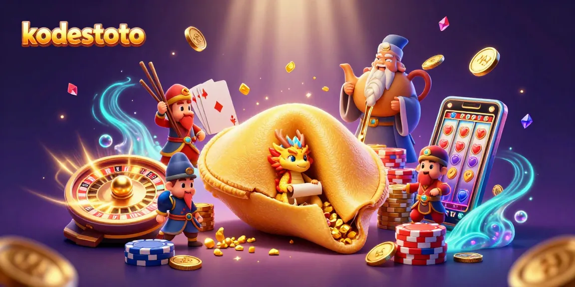Experience kodestoto with an enchanting scene of magical casino elements in vibrant colors.