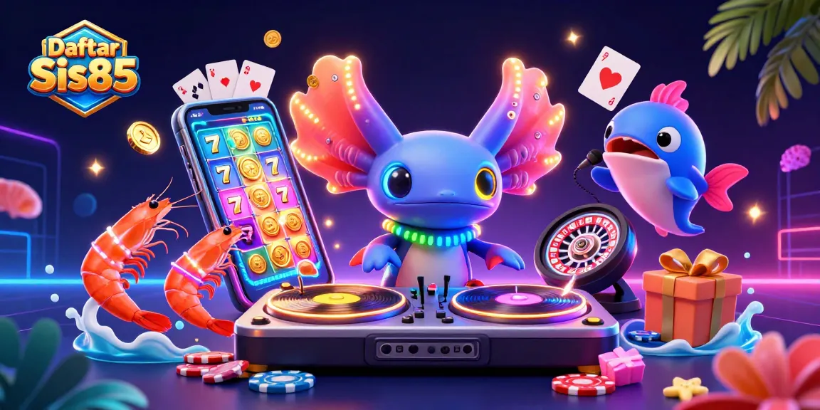 Daftar Sis85 memberikan pengalaman bermain slot yang mengasyikkan dengan karakter unik di ilustrasi 3D.