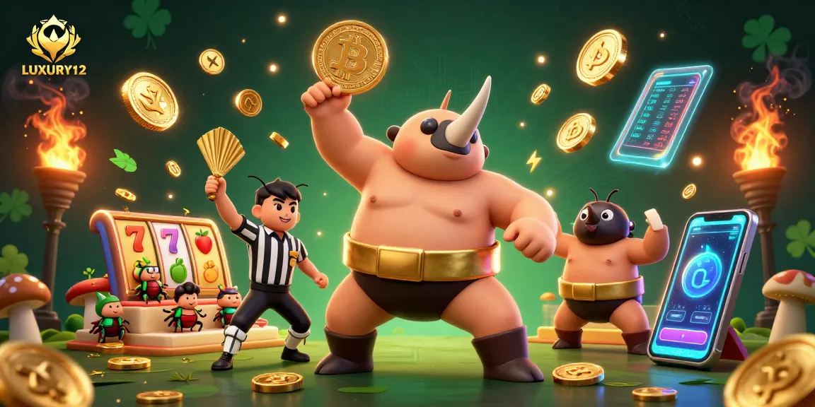 Permainan LUXURY12 menampilkan juara سumo kumbang badak dengan efek visual menarik dan slot yang menguntungkan.