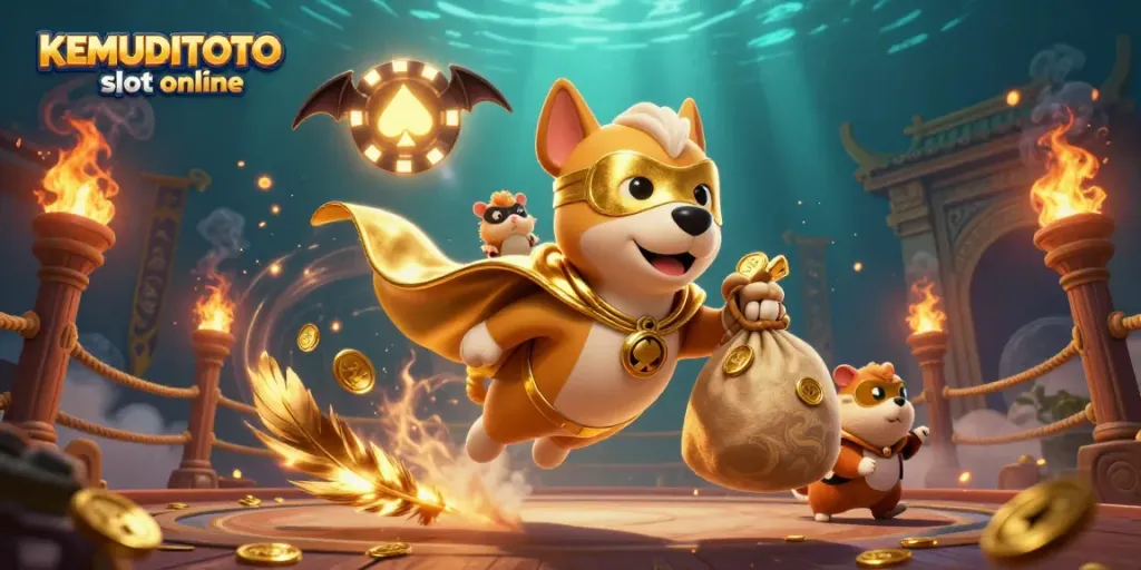 KEMUDITOTO slot online memberikan kesenangan bermain dengan visual permainan slot yang menarik dan penuh warna.