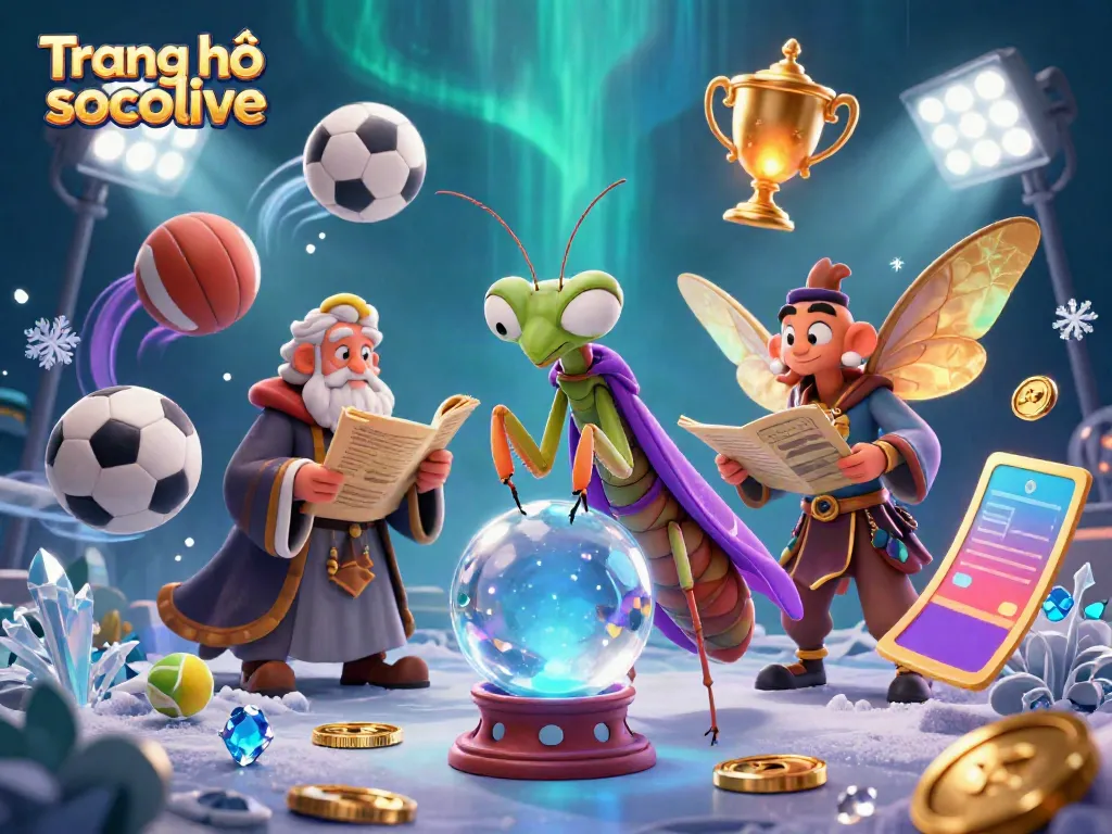 Experience the excitement of Trang chủ socolive with vibrant characters and dynamic sports elements