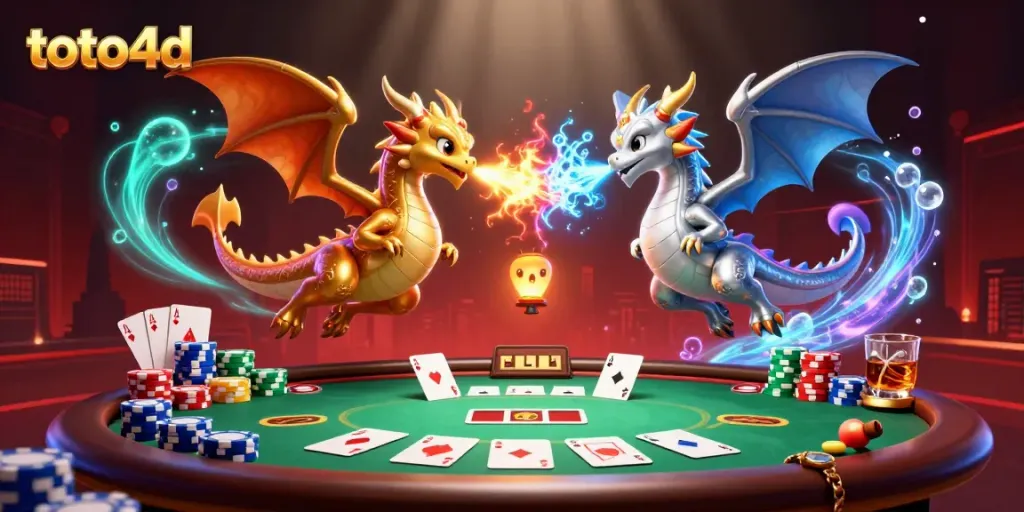 Menggandakan pengalaman toto4d dengan ilustrasi 3D naga bertema kasino yang penuh aksi.