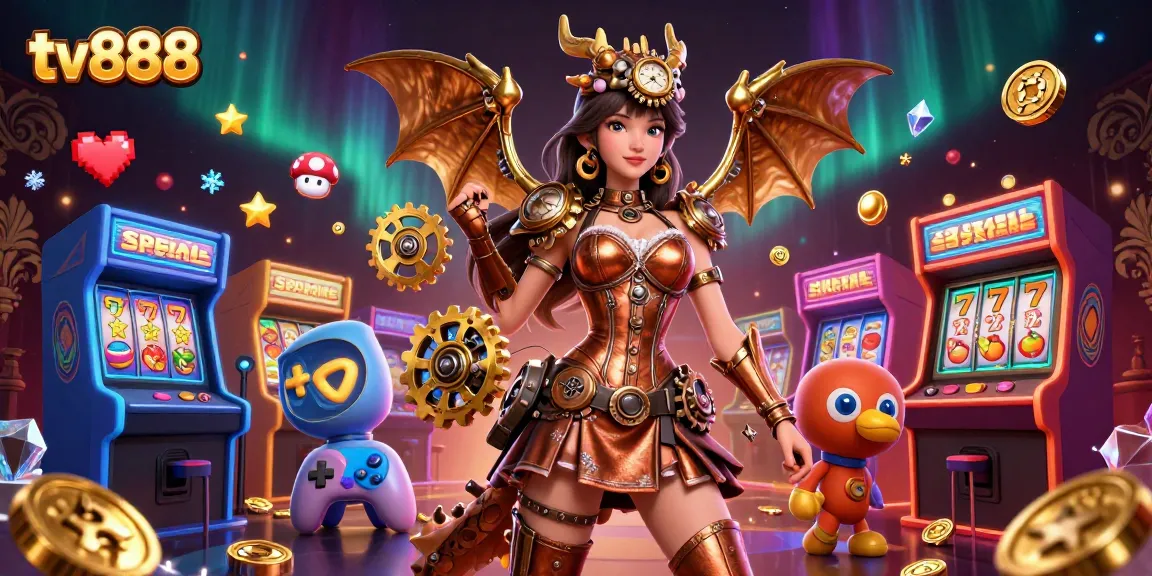 Experience the thrill of gambling at tv888 with vibrant slots and captivating game elements.