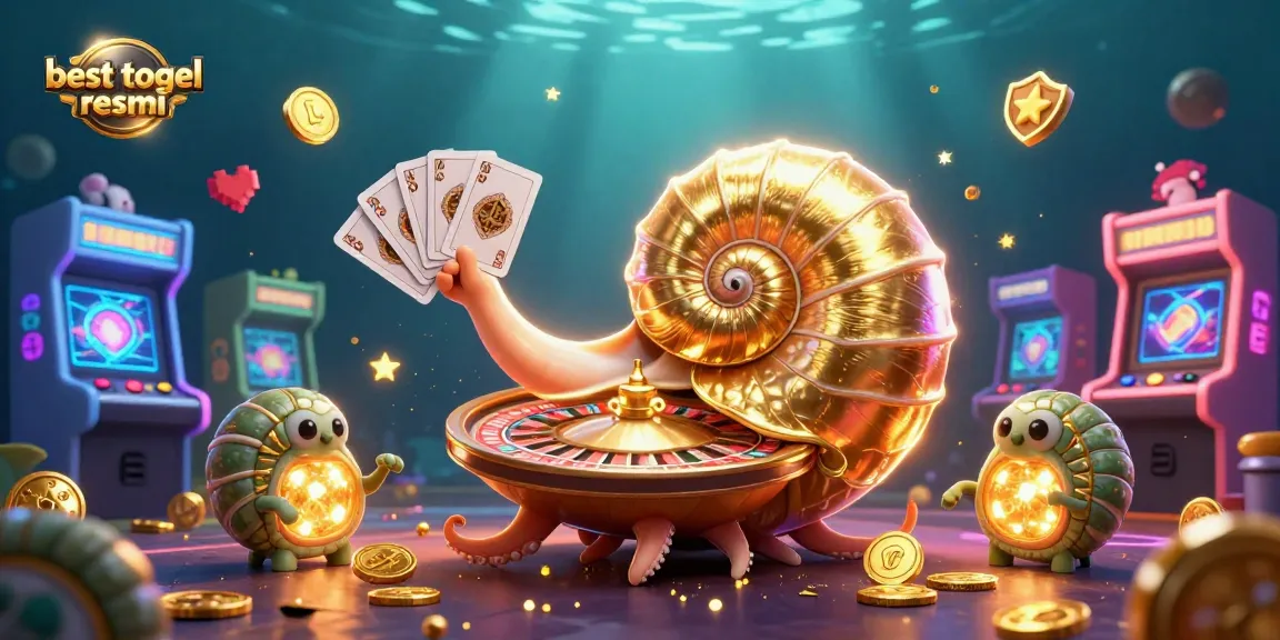 Experience the thrill of winning on besttogel resmi with a vibrant, dynamic casino illustration featuring exciting gaming elements.