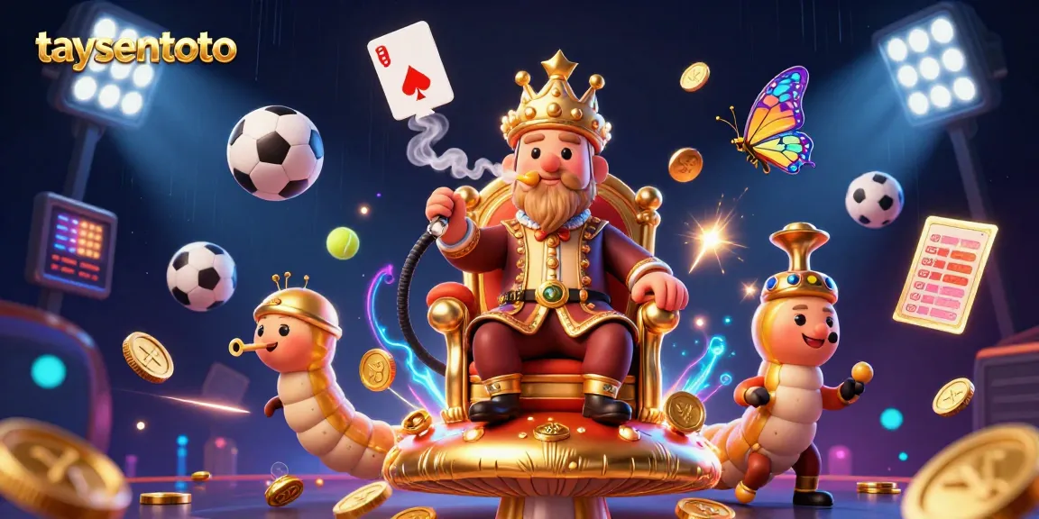 TAYSENTOTO menghadirkan pengalaman menarik dengan simbol poker beruap di dunia kasino yang dinamis.