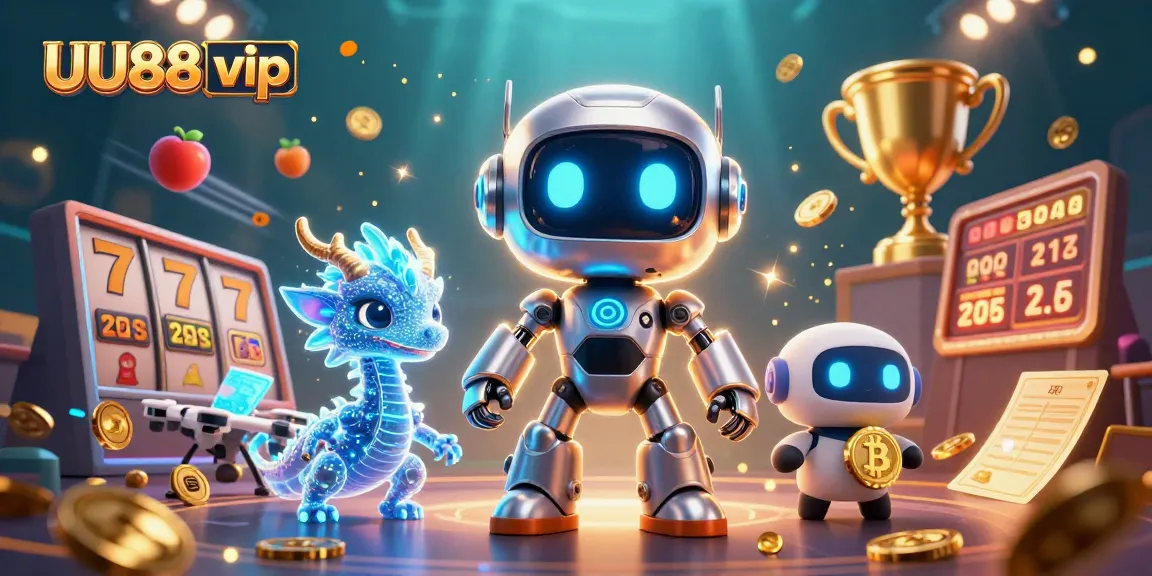 Experience the excitement of UU88 vip casino with vibrant 3D characters and gameplay elements.