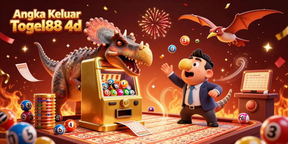 Catch jackpot winnings with Angka Keluar Togel88 4d as lottery characters celebrate!